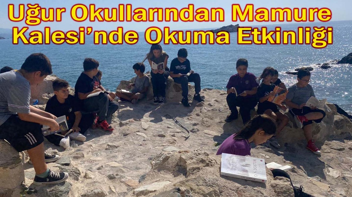 Uğurlu Öğrenciler Mamure Kalesi Surlarında Kitap Okudu