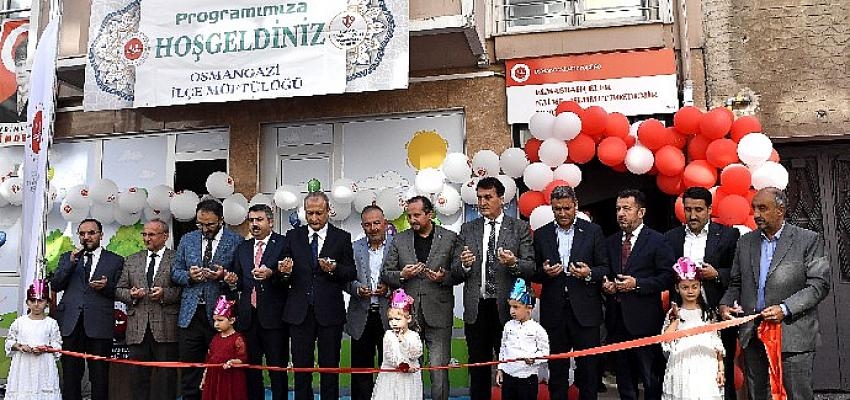 Elmasbahçeler Naime-Mehmet  Bozdemir Kur’an Kursu Açıldı