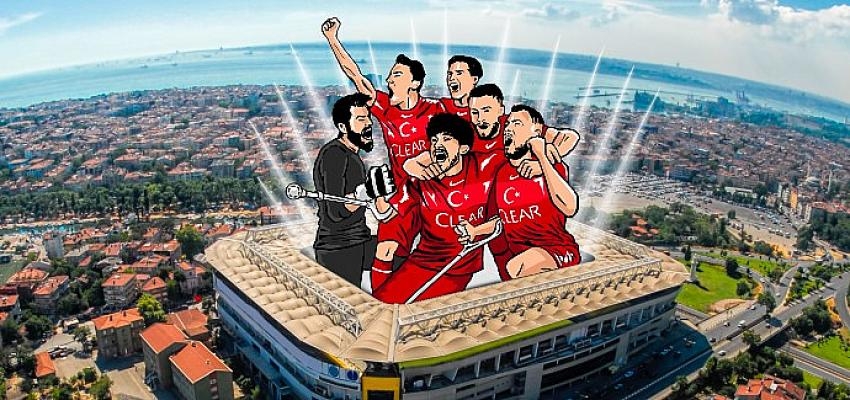 Türkiye Ampute Futbol Milli Takımı,   Clear illüstrasyonları ile İstanbul’u selamlıyor