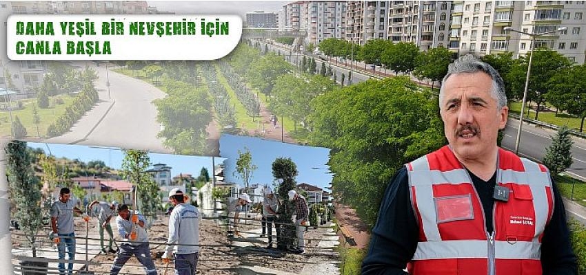 Nevşehir Belediyesi’nden Yeşil Seferberlik