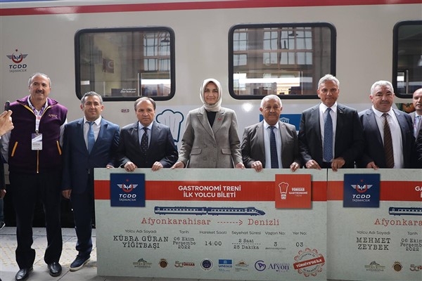 TÜRSAB Gastronomi Treni ilk seferine çıktı