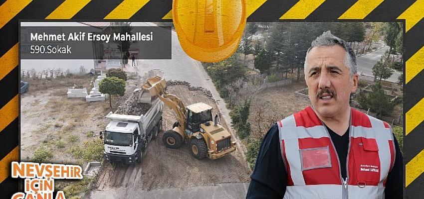 Mehmet Akif Ersoy Mahallesi’nde Bir Sokak Daha Sıcak Asfalt Oluyor