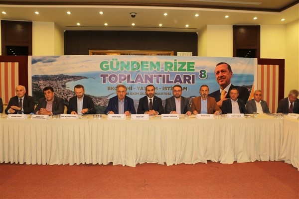 Gündem Rize toplantılarının 8.cisi gerçekleştirildi