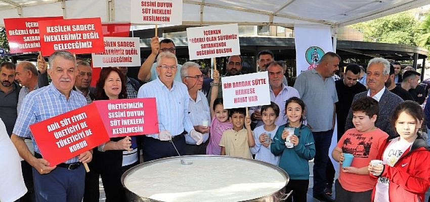 İçerken değerli olan sütümüz satarken de değerini bulsun. İneklerimiz kesilmesin