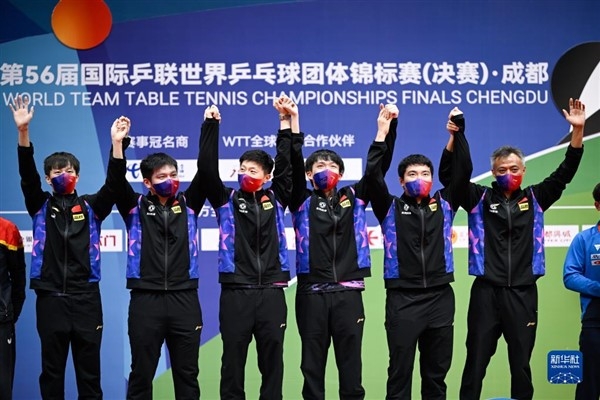 2022 Dünya Masa Tenisi Şampiyonası’nı Çin milli takımları kazandı