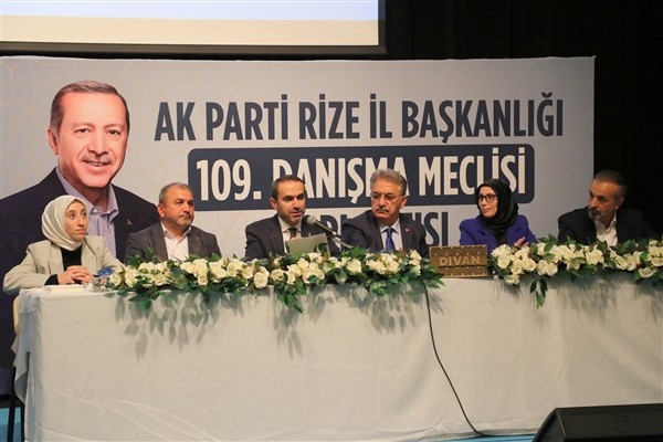 AK Parti Rize 109. İl Danışma Toplantısı yapıldı