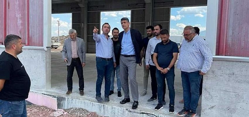 Başkan Kocaman Ek Hizmet Binasını İnceledi