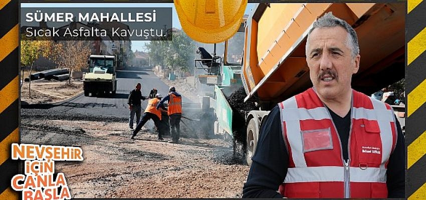 Nevşehir Sümer Mahallesi’ndeki Bu Yollar Sıcak Asfalt Oluyor