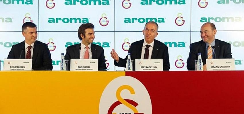 Aroma, Galatasaray’ın resmi su sponsoru