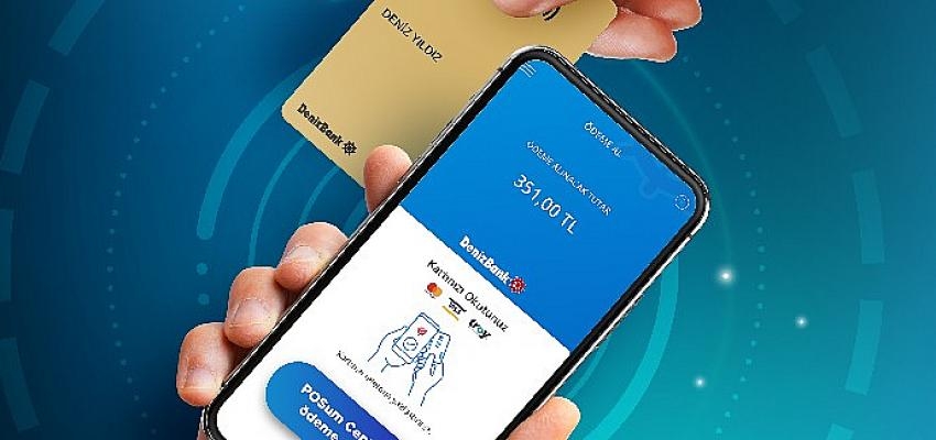 DenizBank’tan bir ilk   Mevcut bankacılık uygulamasına   POS özelliğini kazandırdı