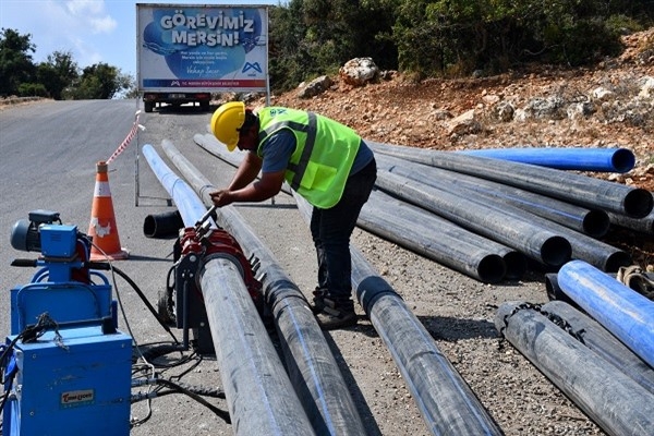 MESKİ, 2 mahallenin içme suyu kapasitesini arttırdı