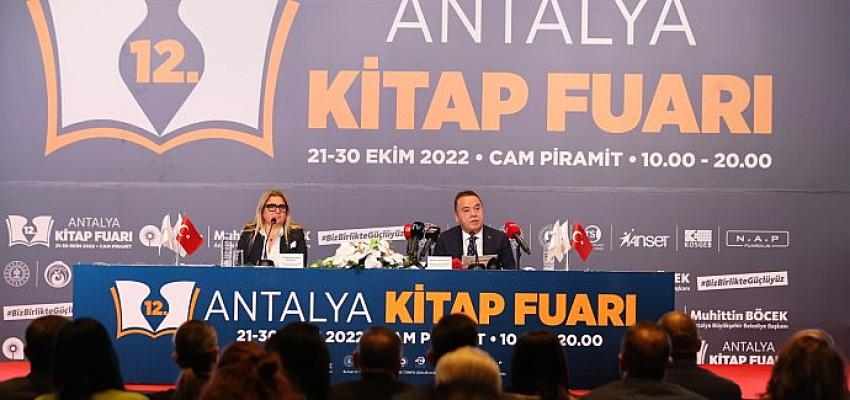 12. Antalya Kitap Fuarı başlıyor