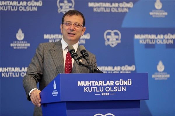 İmamoğlu: ″Muhtarlarımızın her zaman yanında olacağız″