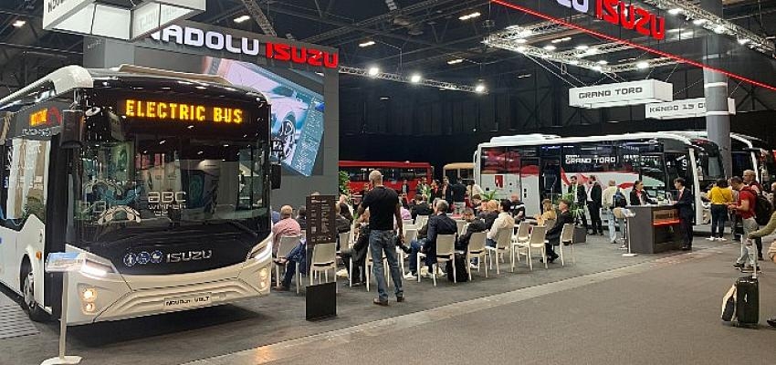 Anadolu Isuzu’nun yerli ve çevreci modelleri Madrid FIAA Otobüs ve Midibüs Fuarı’nda ses getirdi