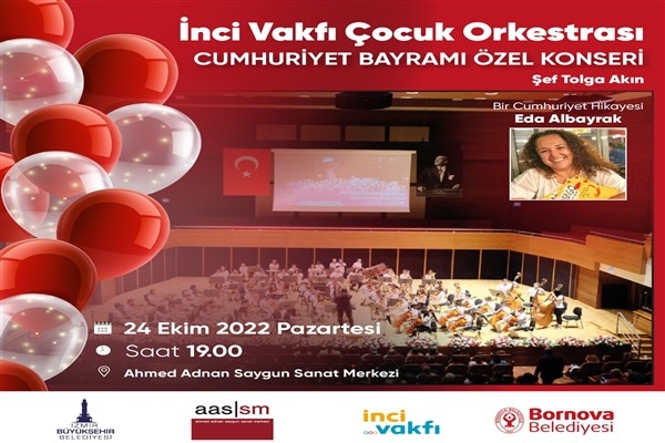 İNCİVAK Çocuk Orkestrası Cumhuriyet Bayramı için konser verecek
