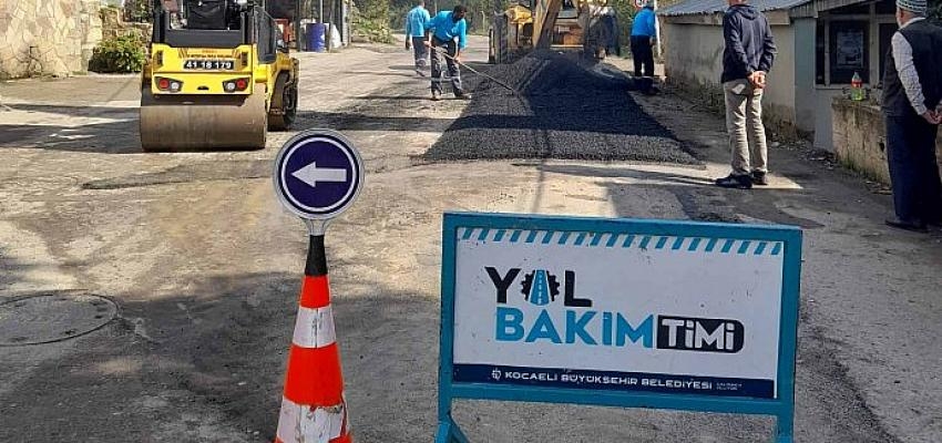 Yol Bakım Timi, canla başla çalışıyor