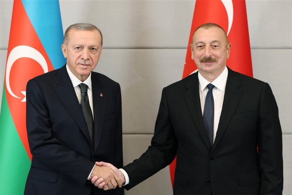 Cumhurbaşkanı Erdoğan, Azerbaycan Cumhurbaşkanı Aliyev ile ortak basın toplantısı düzenledi