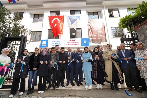 Üsküdar Belediyesi ″ÜSMEK Mimar Sinan Kurs Merkezi″ni açtı