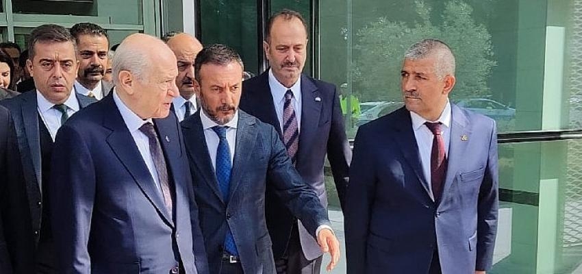MHP Lideri Devlet Bahçeli İzmir