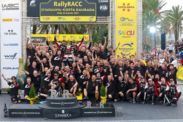 TOYOTA GAZOO Racing ″WRC Markalar Şampiyonu″ oldu