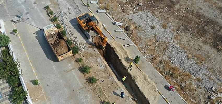 Aydın Büyükşehir Belediyesi Buharkent’in Altyapısını 220 Milyonluk Yatırımla Baştan Sona Yenilemeye Başladı