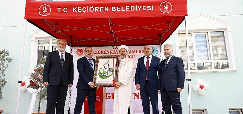 Keçiören’e Yeni Kur’an Kursu Açıldı