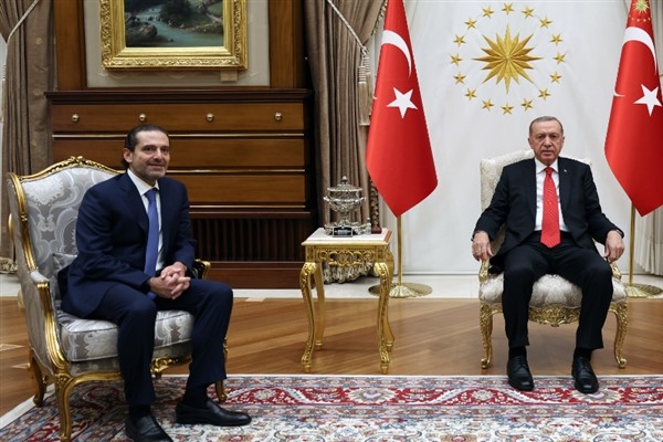 Cumhurbaşkanı Erdoğan, eski Lübnan Başbakanı Hariri’yi  kabul etti