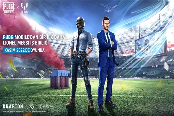 PUBG Mobile, Lionel Messi ile iş birliğine gidiyor