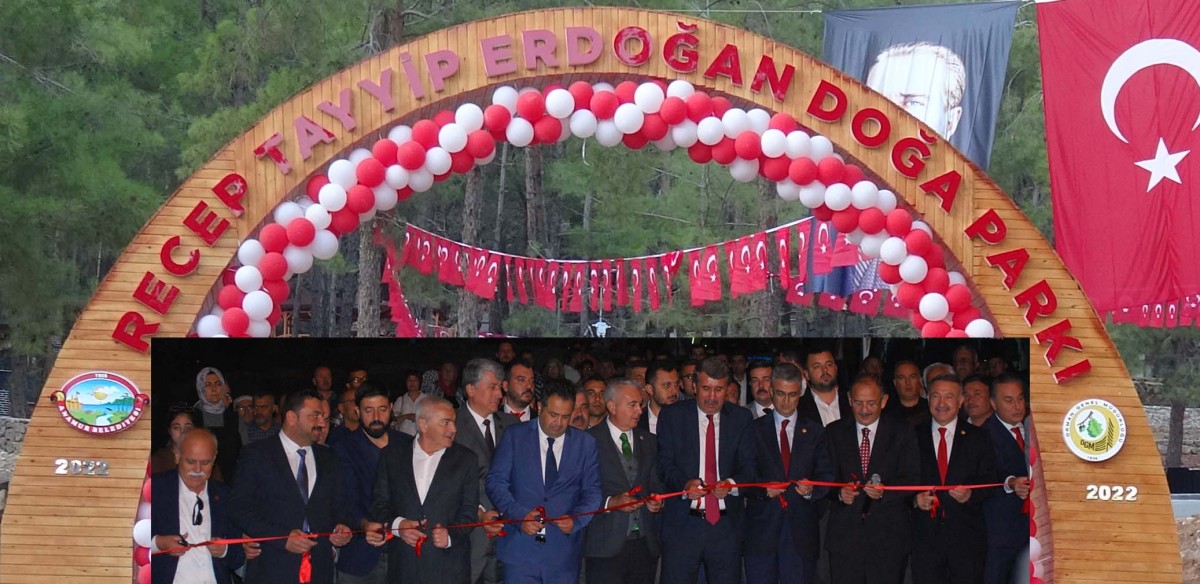 Cumhurbaşkanı Recep Tayyip Erdoğan Doğa Parkına Görkemli Açılış