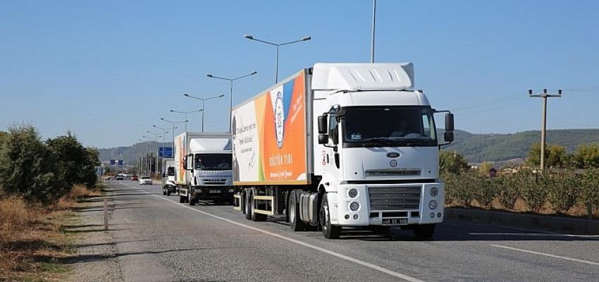 Muğla Büyükşehir Kültür Tırı hizmet için yollarda