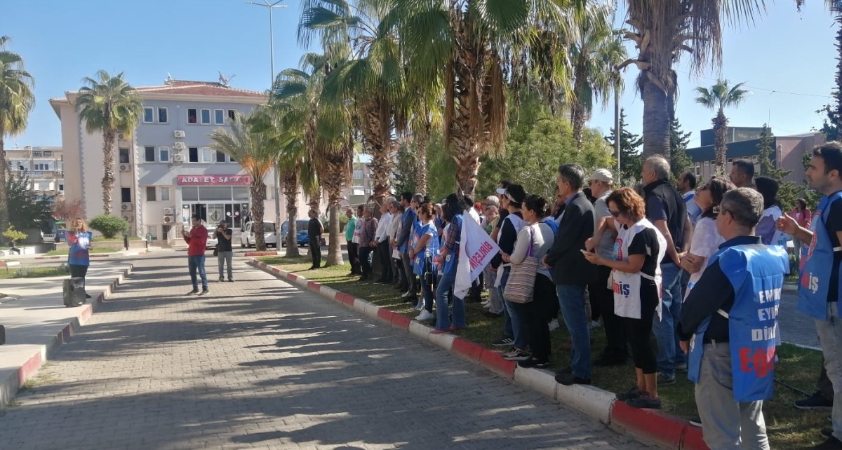 Öğretmenler Anamur da da İş Bıraktı