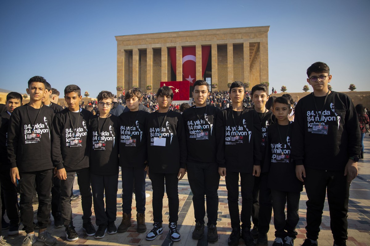 Büyükşehir Kurs Merkezi Öğrencileri İlk Kez Anıtkabir