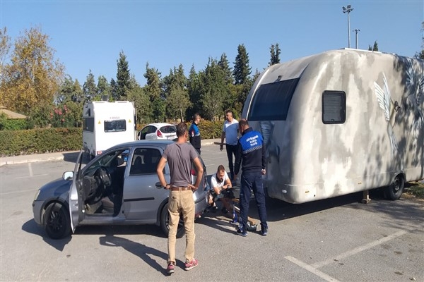 İnciraltı Kent Ormanı’ndaki karavanlar kaldırıldı