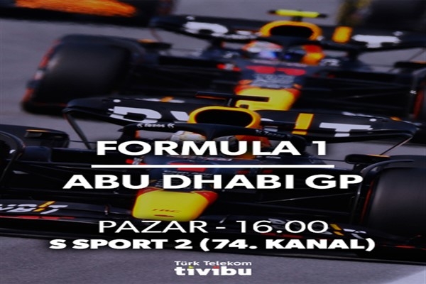 Formula 1’de sezonun son yarışı Tivibu’da