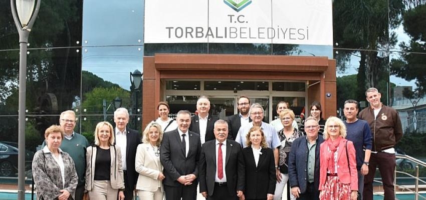 Torbalı’ya sınırlar ötesinden ziyaret: Alman kardeş kent yöneticileri Torbalı’da