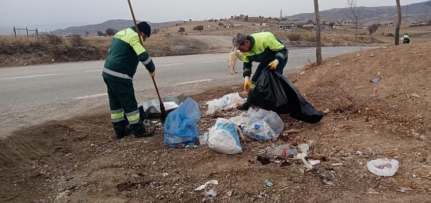 Keçiören Belediyesi Temizlik Timi Görev Başında