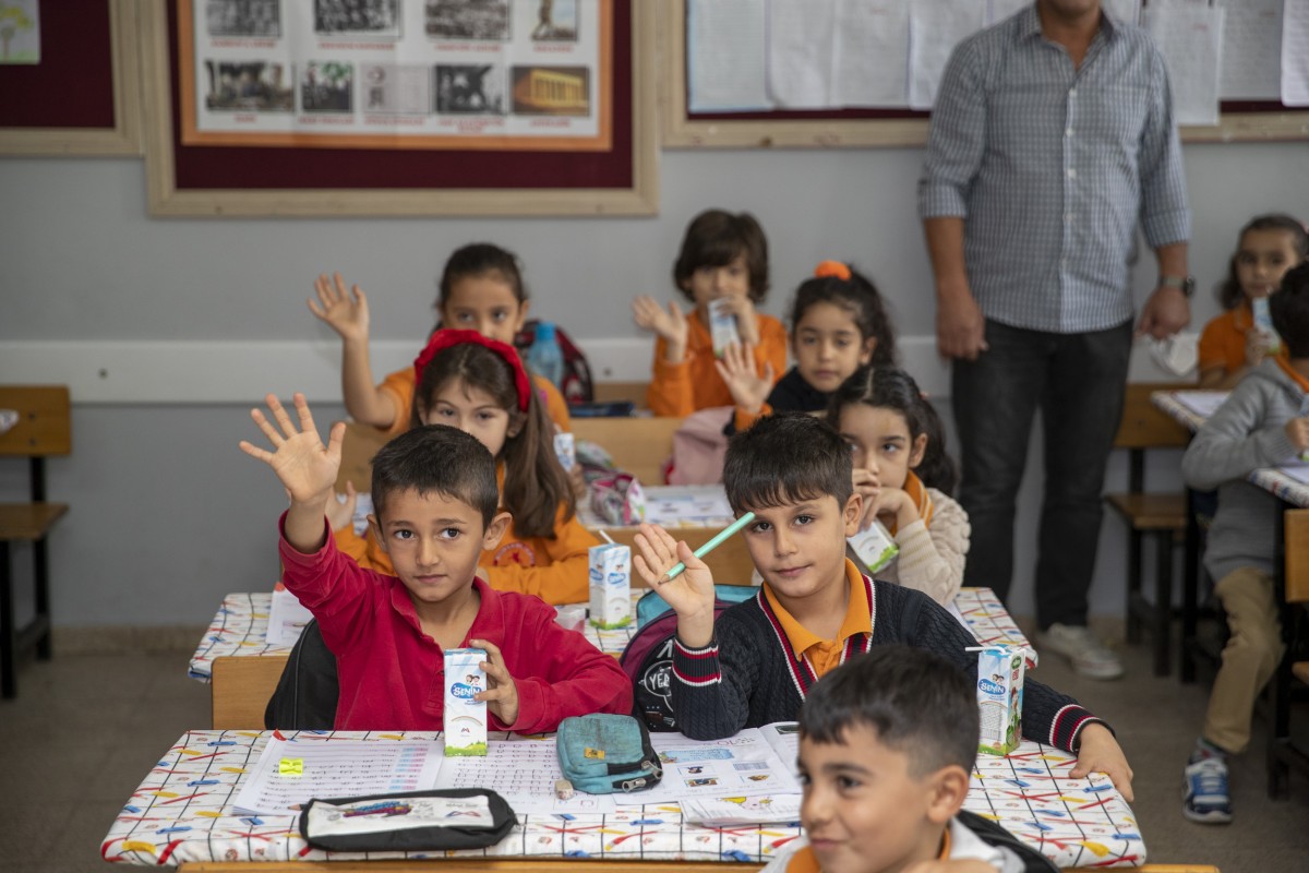 ‘Süt Senin Gurur Mersin’in’ Projesinde 3,5 Milyon Kutu Süt Dağıtıldı