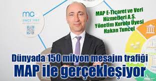 Dünyada 150 milyon mesajın trafiği MAP ile gerçekleşiyor