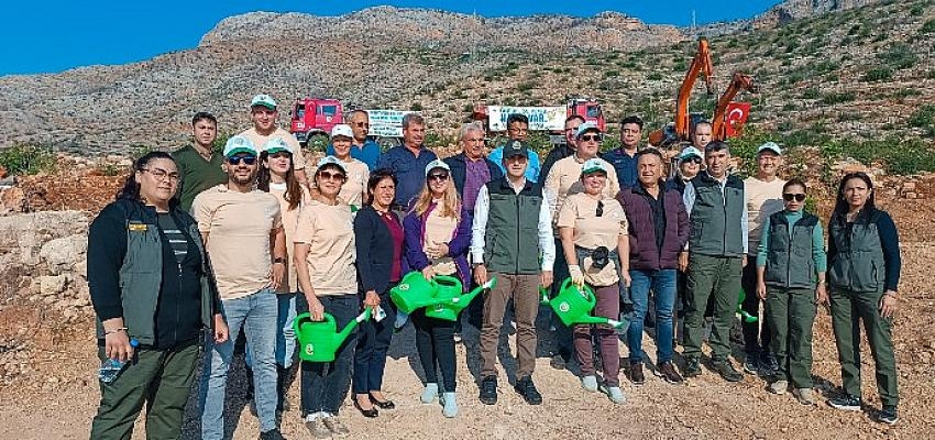 Akkuyu Nükleer A.Ş. Çalışanları “Geleceğe Nefes” Etkinliği Kapsamında Fidan Dikti