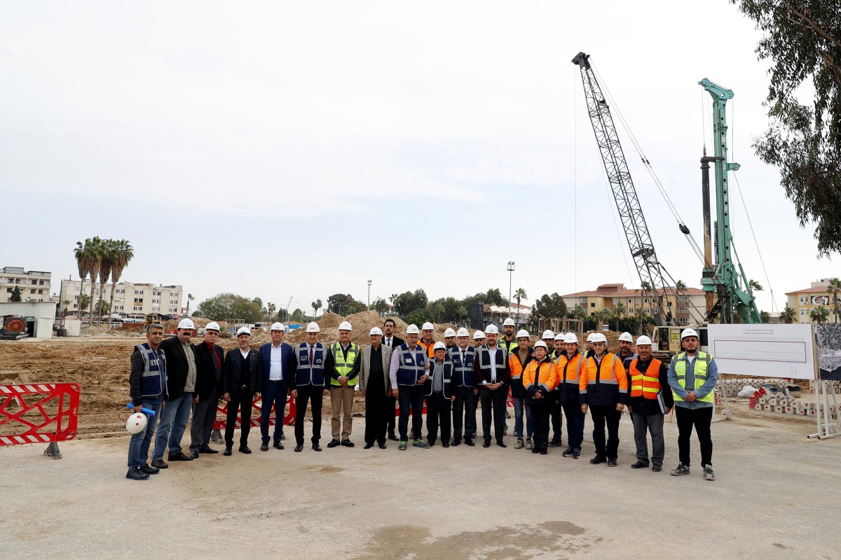 Meclis Üyelerinden Mersin Metrosu’na Ziyaret