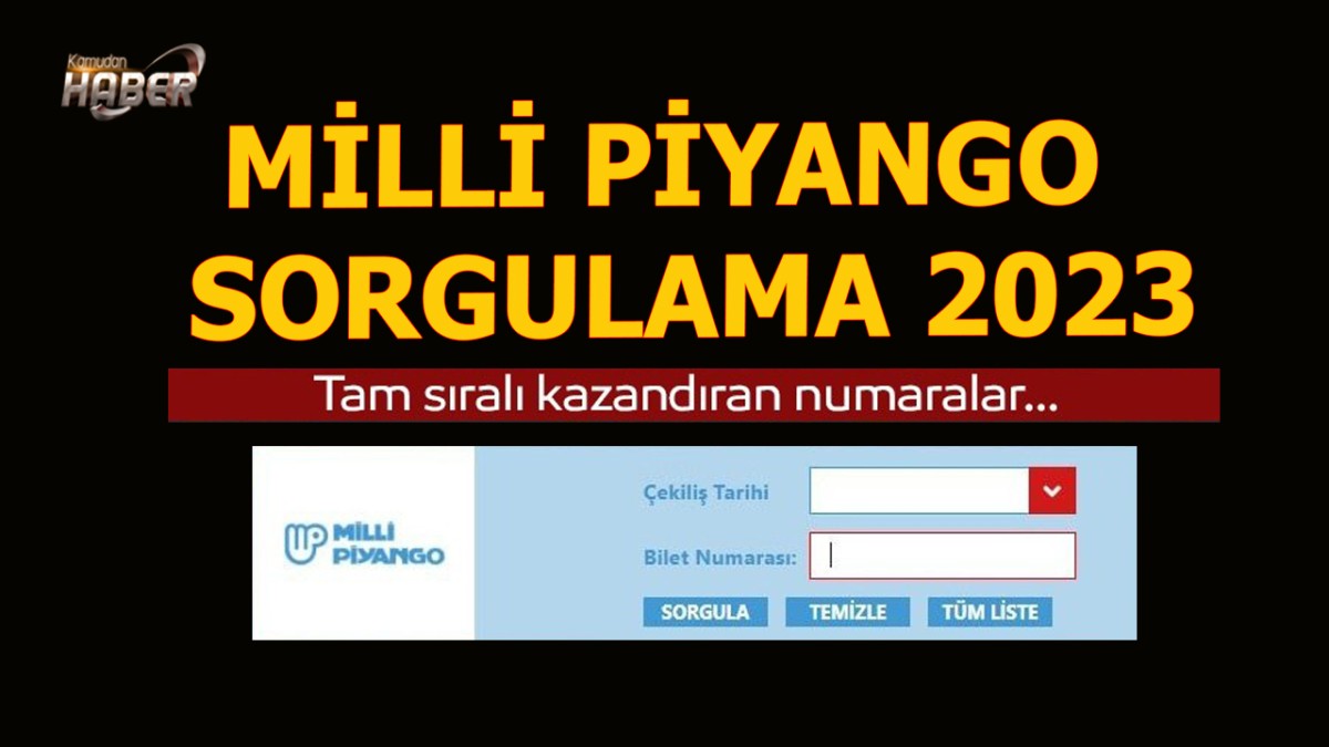 Milli Piyango Size Çıkmış Olabilir Sonuçlar Anamurekspreste