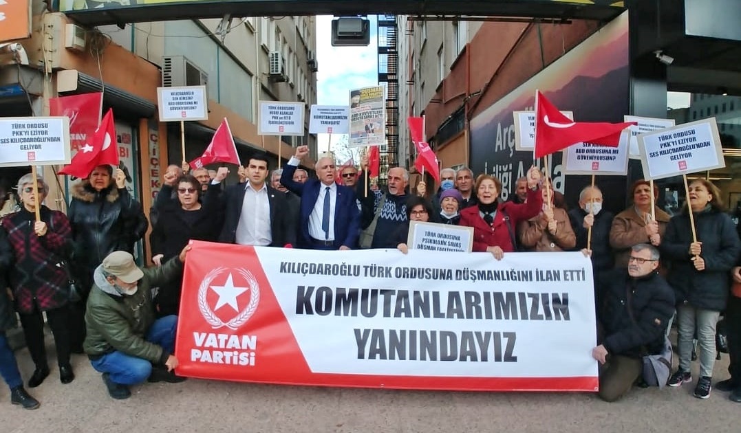 Vatan Partisi Mersin İl Başkanı Taşdelen; ‘Abd Kuvvetleri Türk Ordusuna Savaş Açtı’