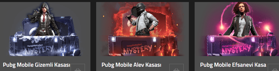 Pubg Mobile Random Kasa İşlemleri