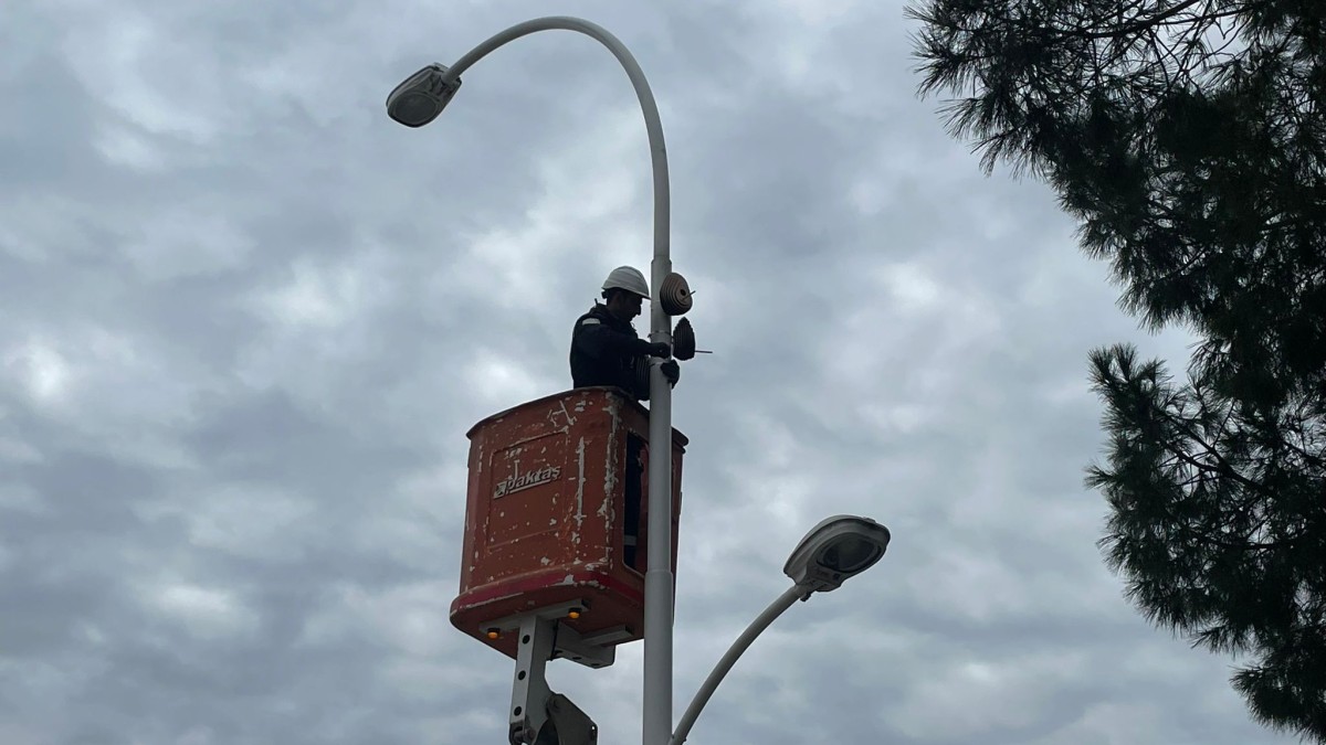 Leylek ve kuşların uğrak noktası olan sokak lambaları ve elektrik direkleri, UEDAŞ sayesinde birer yuvaya dönüşüyor.