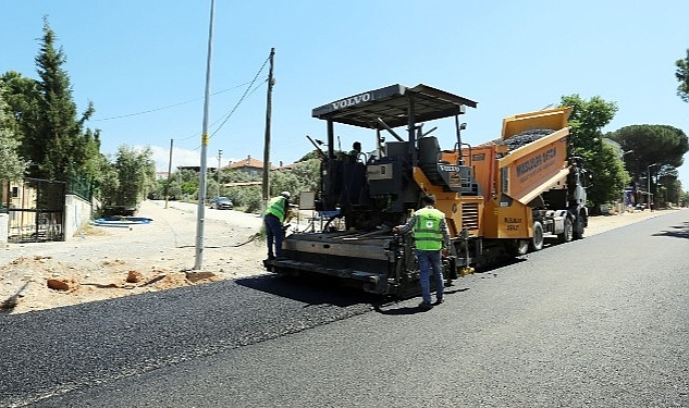 Muğla Büyükşehir Menteşe'nin Kırsal Mahallelerinde Yolları Yeniliyor