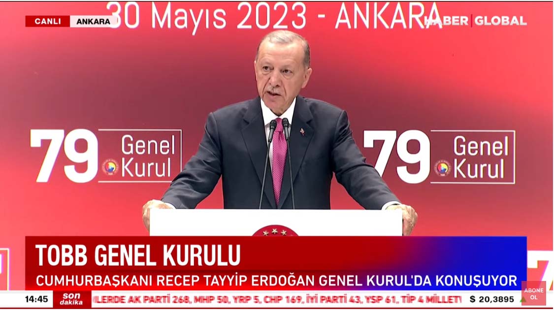 CANLI I Erdoğan Seçim Sonrası TOBB