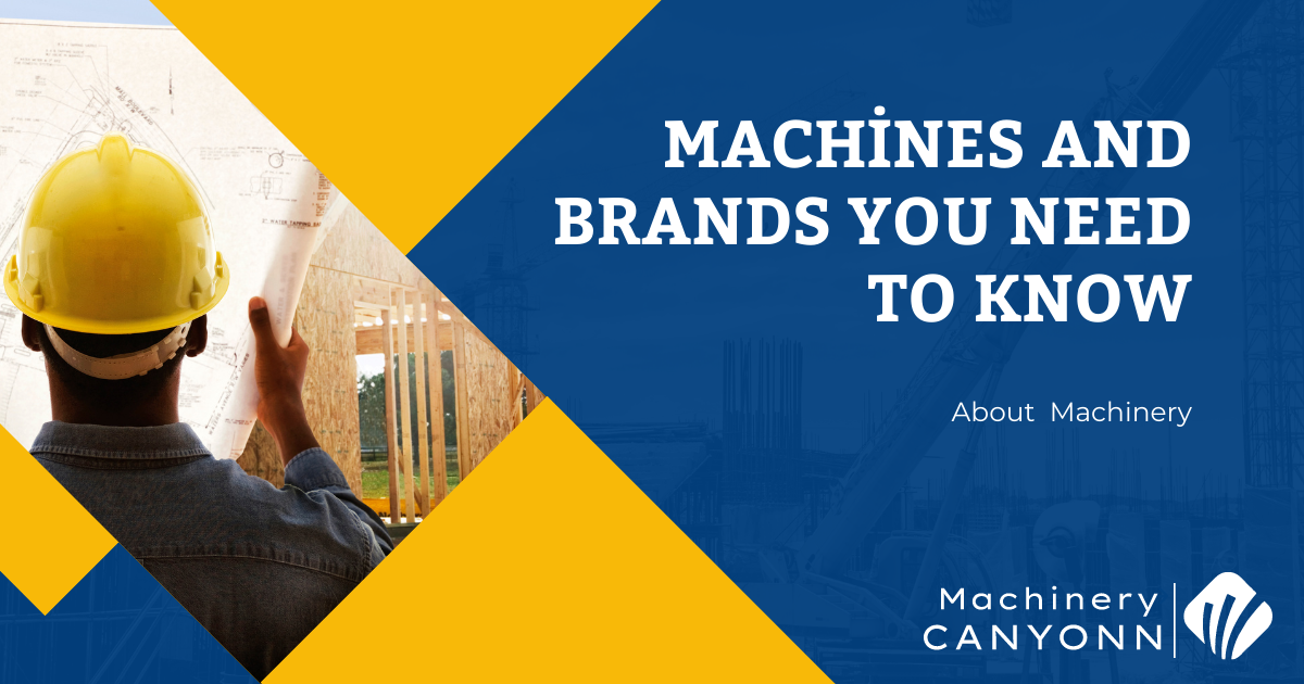 machines and brands you need to know