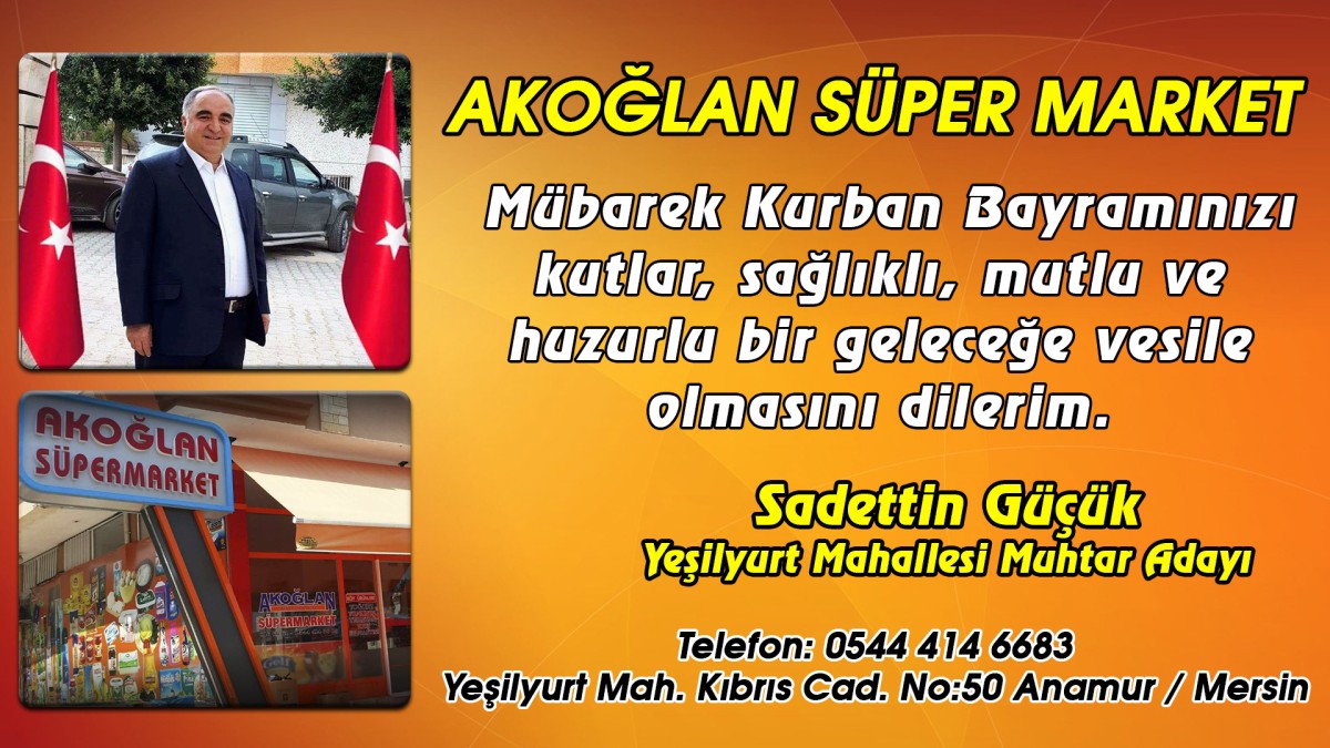 Yeşilyurt Mahallesi Muhtar Adayı Sadettin Güçük